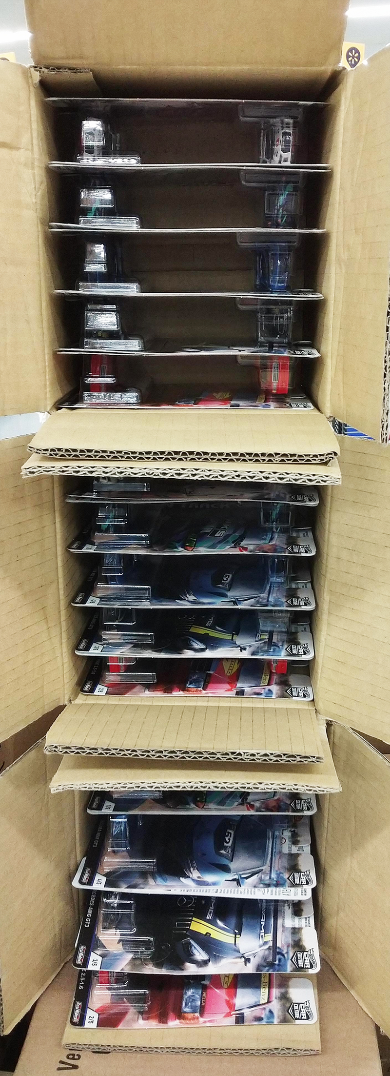 I found and opened three cases of Open Track Car Culture Series. In retrospect, it was kinda selfish of me to not leave the other 2 for someone else to open.